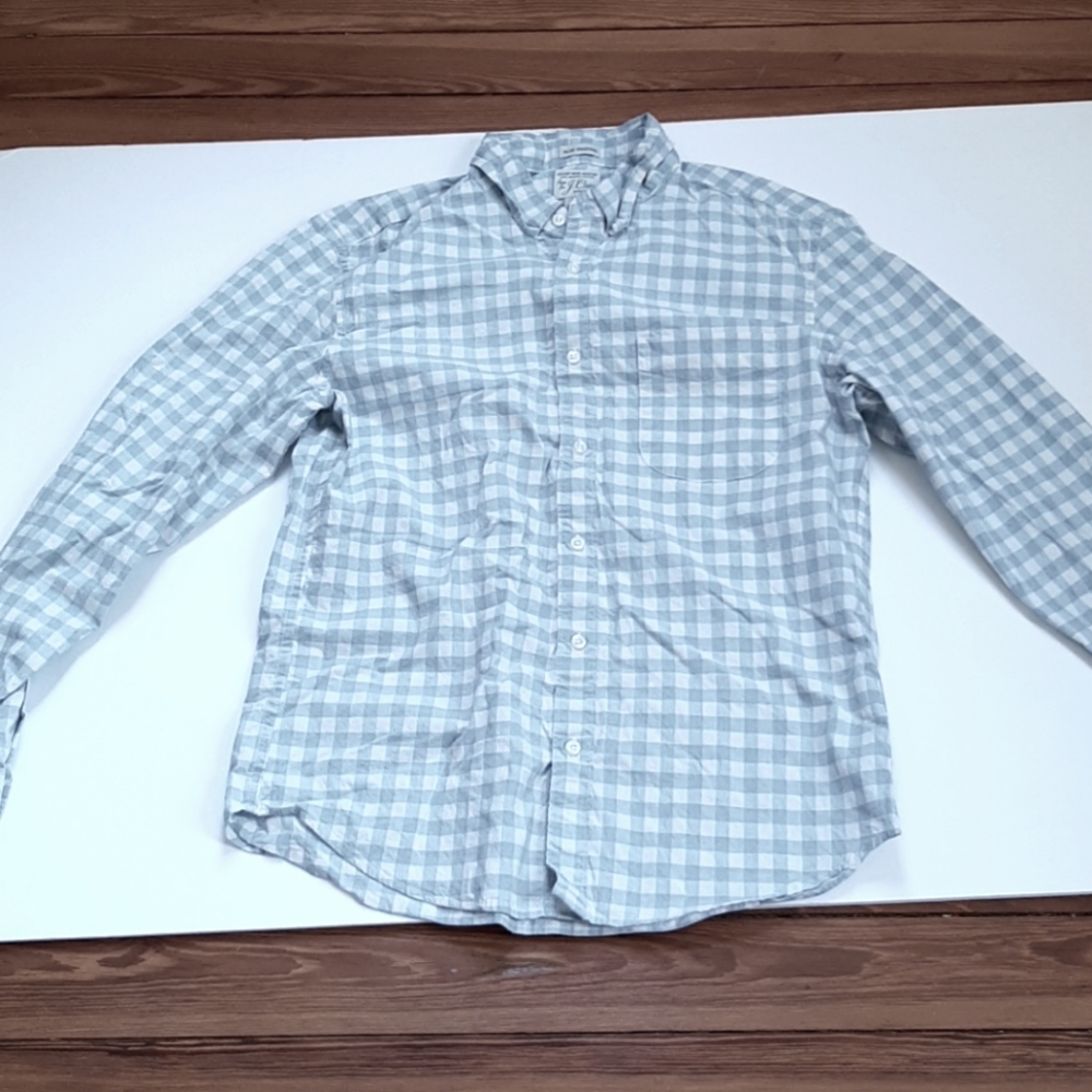 J. Crew Slim Untucked Button Up Dress Shirt